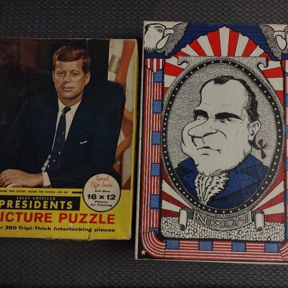 Vintage President  jigsaw puzzle - Nixon PUZZLE ONLY - Picture 1 of 2